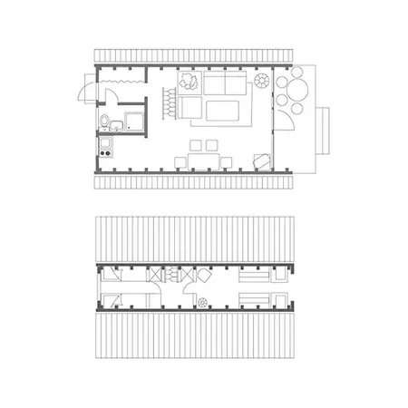 Ferienwohnpark Nurdachhaus Typ 7 Nd 48 Immenstaad am Bodensee