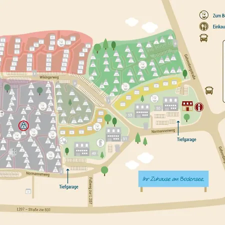 Ferienwohnpark Nurdachhaus Typ 7 Nd 48 Immenstaad am Bodensee